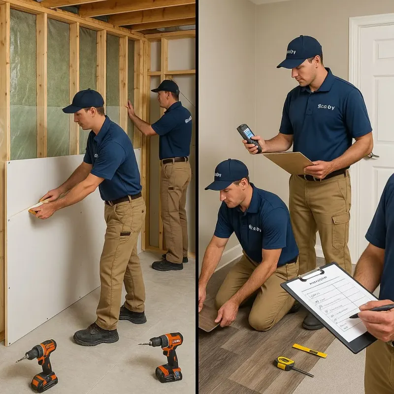 Repairs and Reconstruction process in Sullivan City, TX