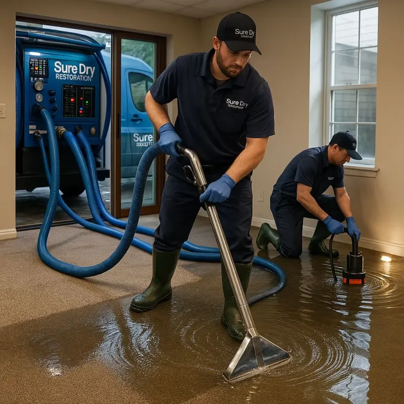 Water Extraction and Removal process in Sullivan City, TX